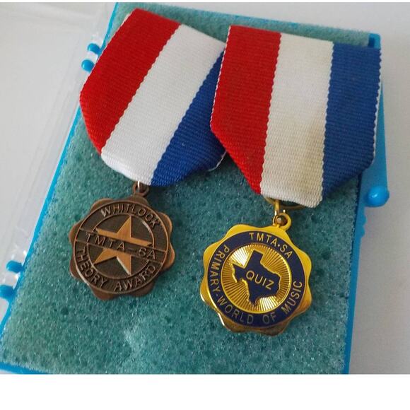 TMTA Allstars Awards and Medals 4 items lot Texas - Picture 7 of 9